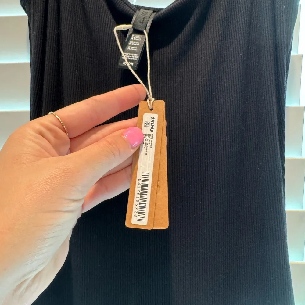 SKIMS Ribbed Long Slip Dress - Picture 3 of 3